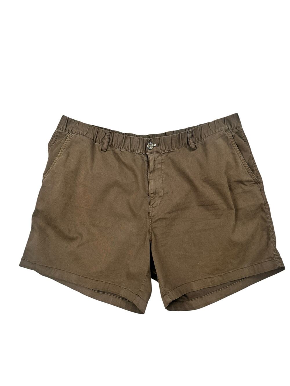 Bear Bottom 5.5” Stretch Chino Shorts Brown — Size 2XL